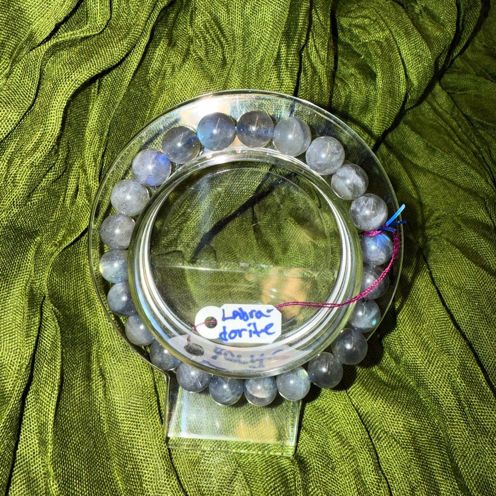 Labradorite Beaded Bracelet